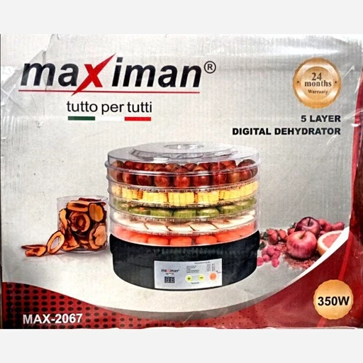 میوه خشک کن ۵ طبقه maximan