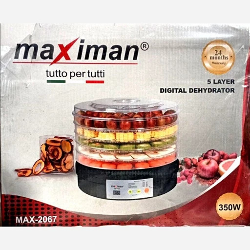 میوه خشک کن ۵ طبقه maximan
